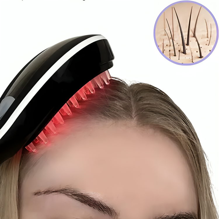 Red Light Therapy Brush