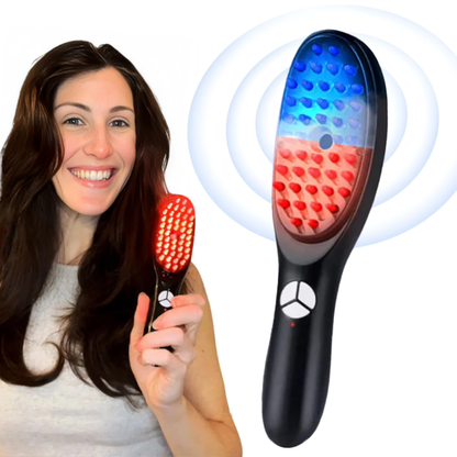 Red Light Therapy Brush